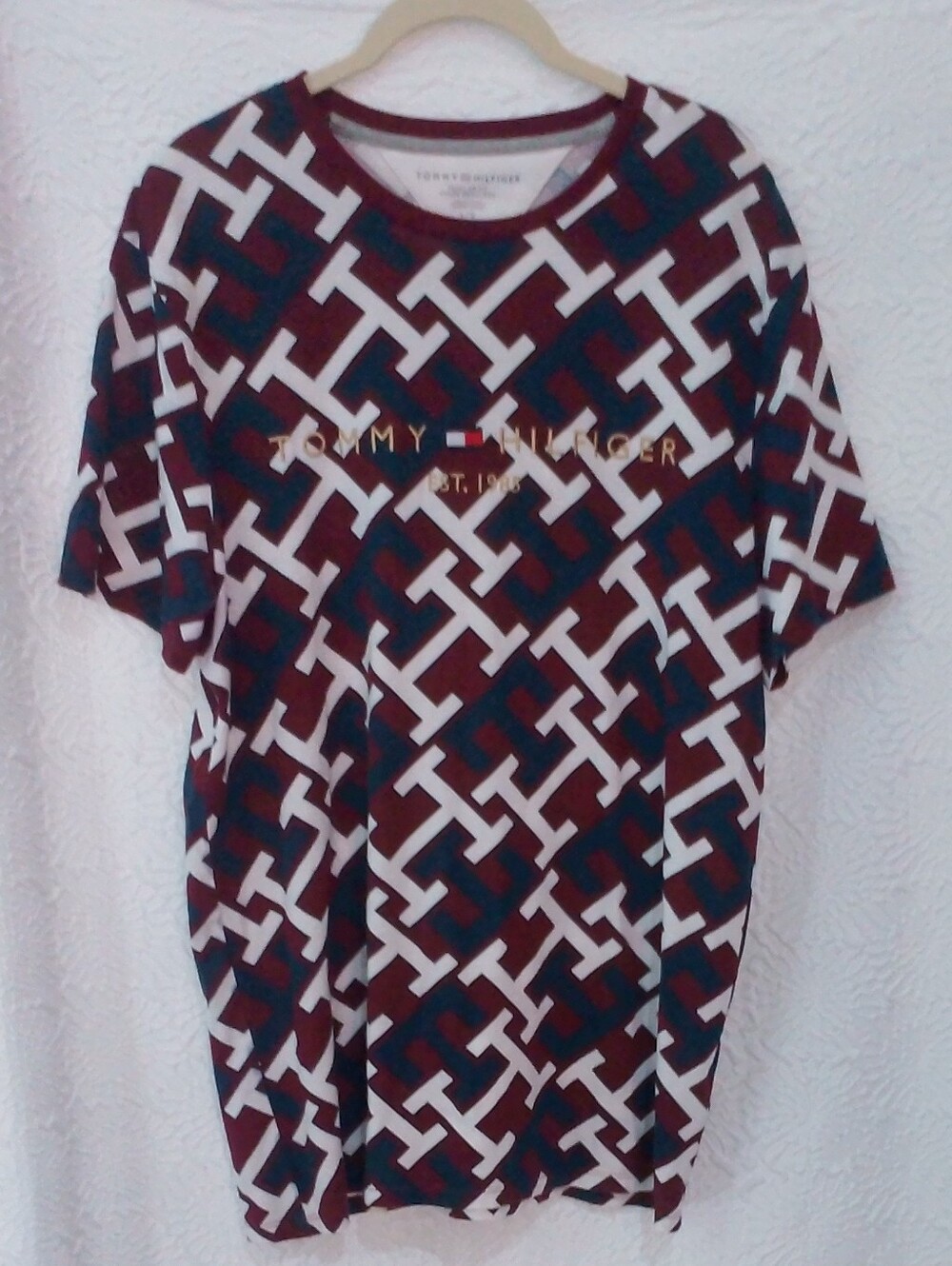 Tommy Hilfiger Men's Interlocking TH Monogram Graphic T-Shirt